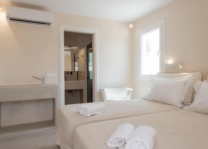 Mikri Santa Maria Beachvilla Pool Paros *