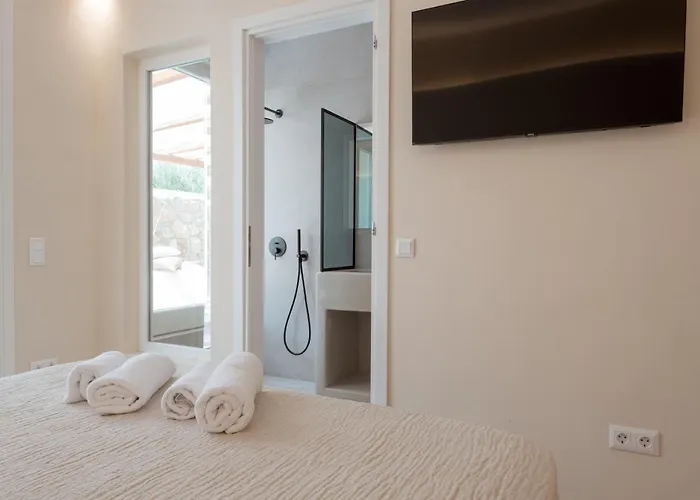 וילה Mikri Santa Maria Beachvilla Pool Paros *