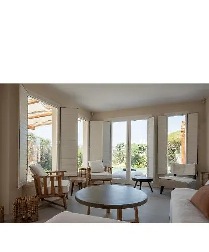 וילה Mikri Santa Maria Beachvilla Pool Paros סנטה מריה