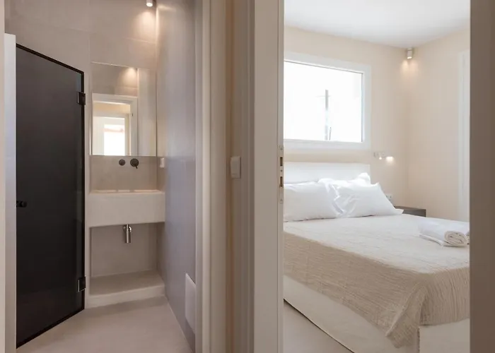 וילה Mikri Santa Maria Beachvilla Pool Paros