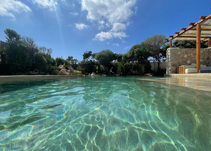 Mikri Santa Maria Beachvilla Pool Paros Villa *